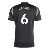 Arsenal Gabriel 6 Udebanesæt 2024-25 Kortærmet